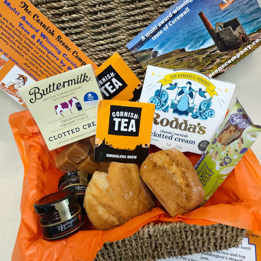 Gluten Free cream tea Hamper - The Cornish Scone Company