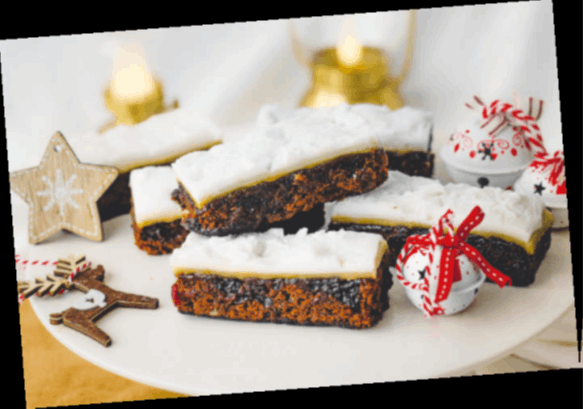 Christmas Cake Slice Gluten Free and Vegan – The Cornish Scone