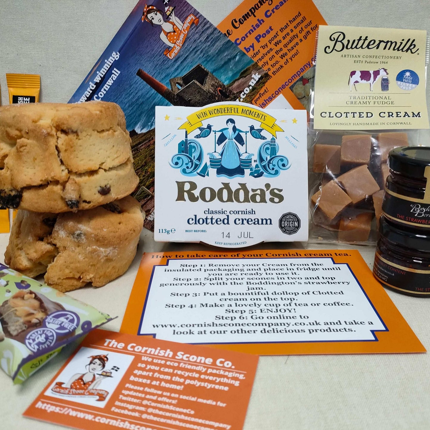 Gluten Free Mixed box - The Cornish Scone Company