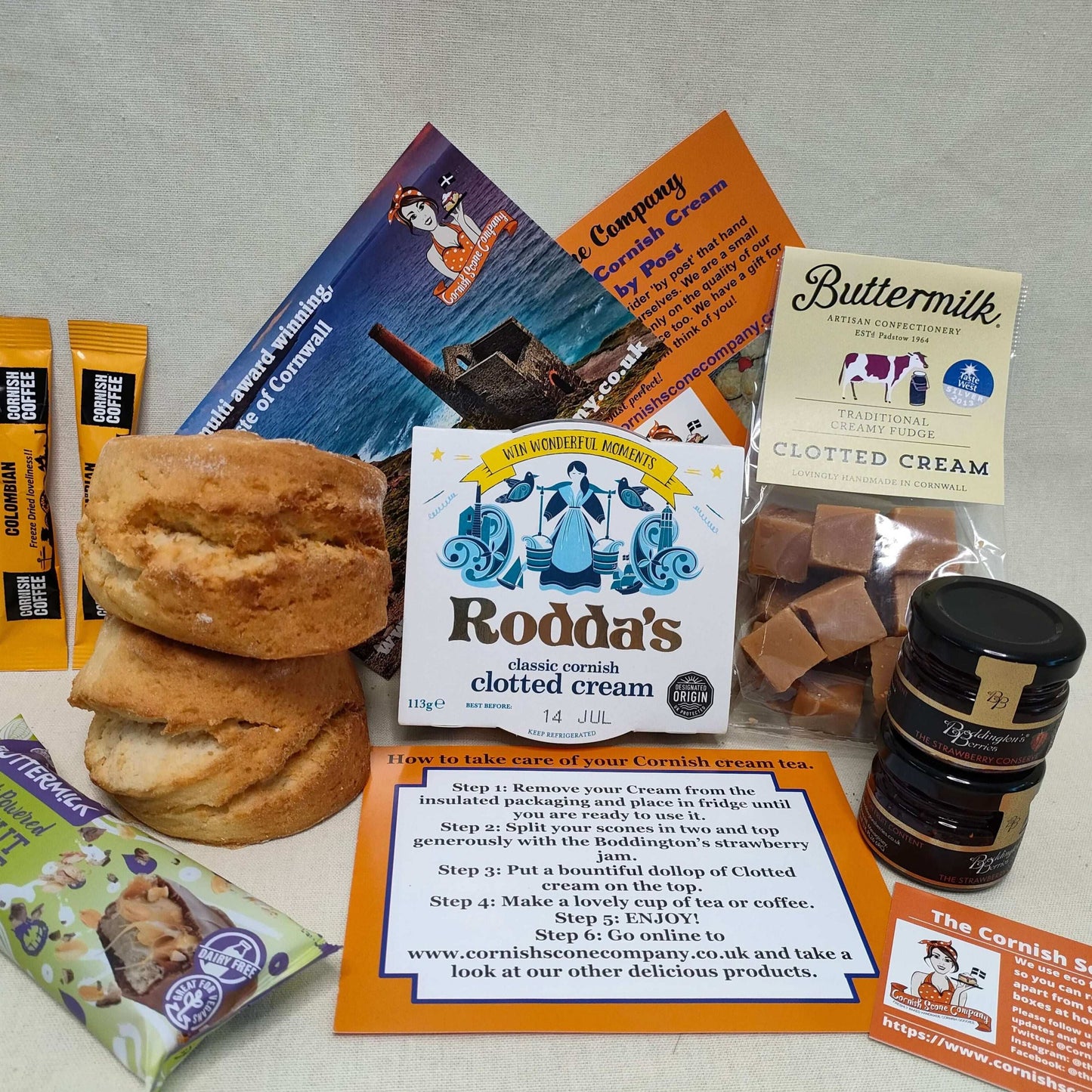 Gluten Free Mixed box - The Cornish Scone Company