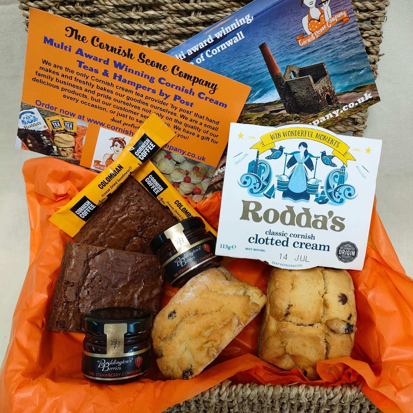 Gluten Free Small Variety Hamper - The Cornish Scone Company