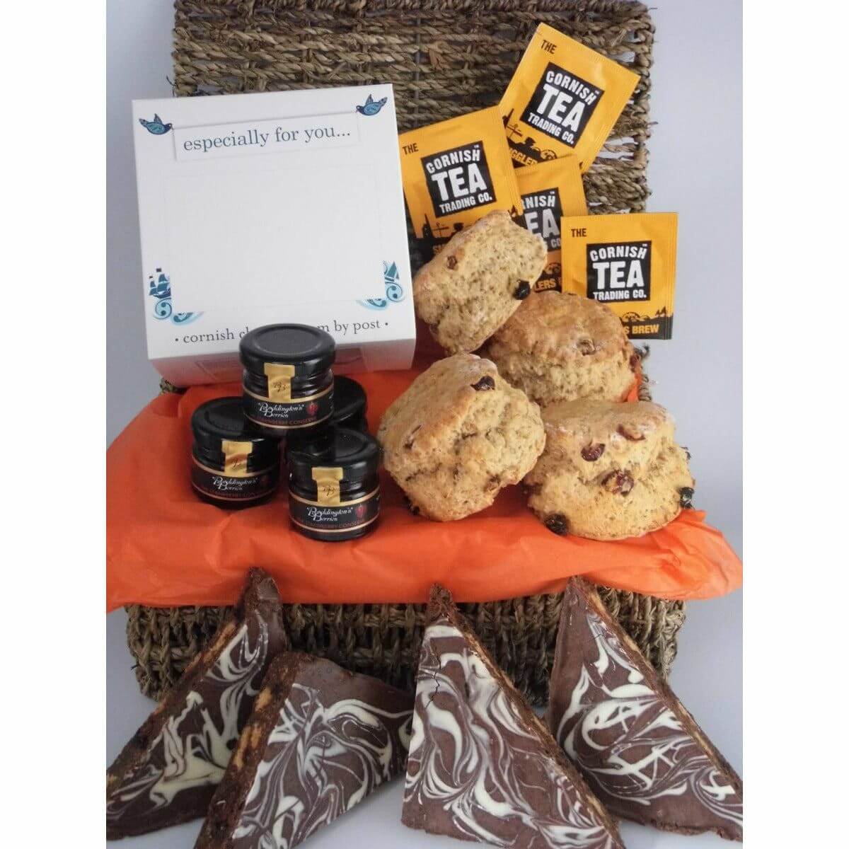 large christmas variety hamper - with our lovely christmas scones