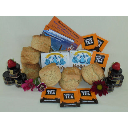 Traditional Cornish Cream Tea for Three - The Cornish Scone Company