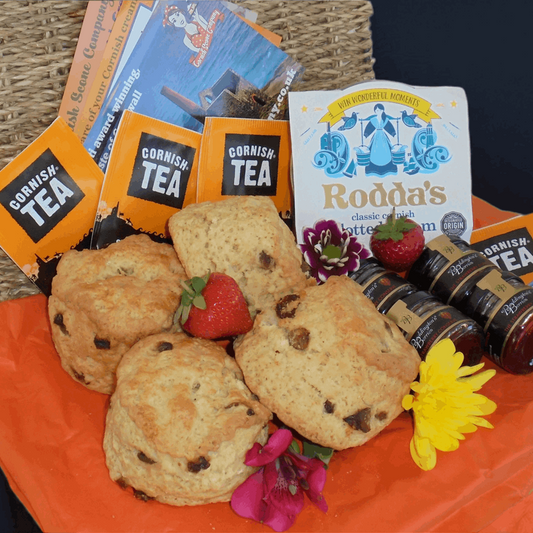 cream tea hamper for two