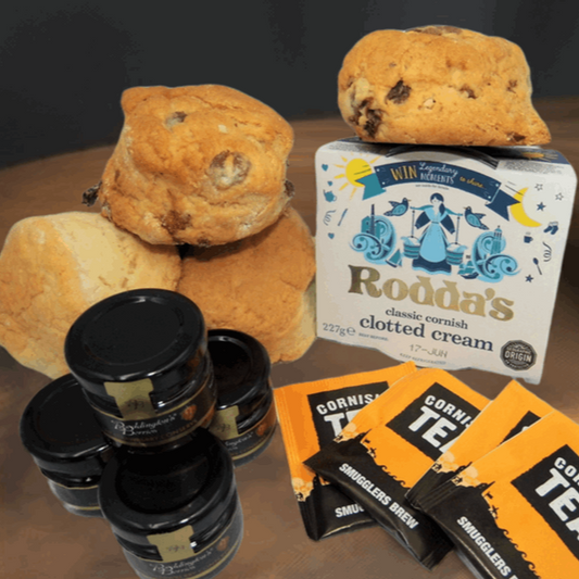 gluten free Cornish cream tea for two