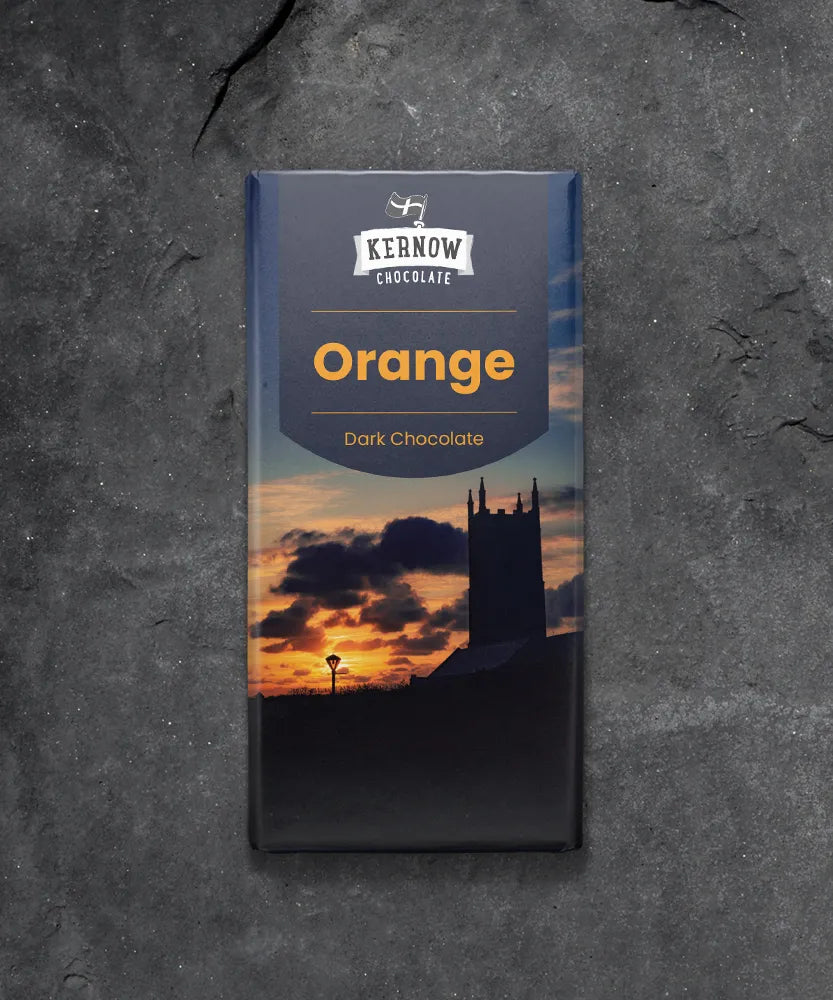 dark chocolate orange bar