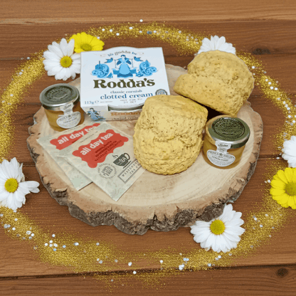 Lemon and Poppy Seed Cream Tea delivered to your door - The Cornish Scone Company