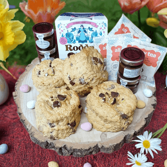 Mini egg cream tea for two