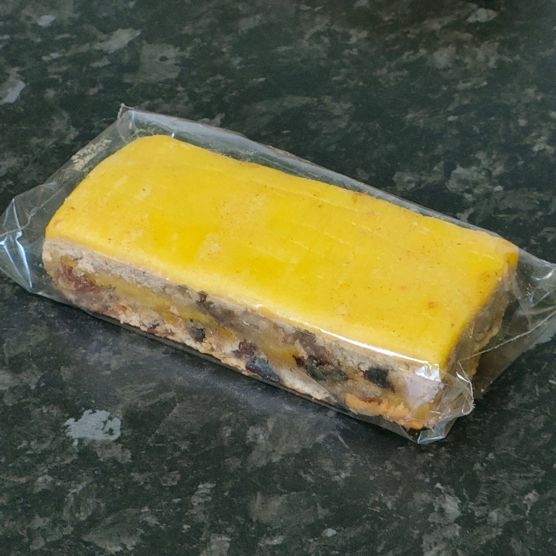 Simnel cake slice