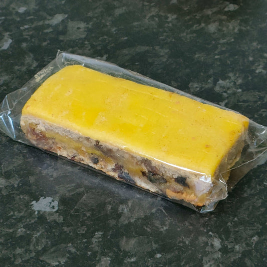 Simnel cake slice