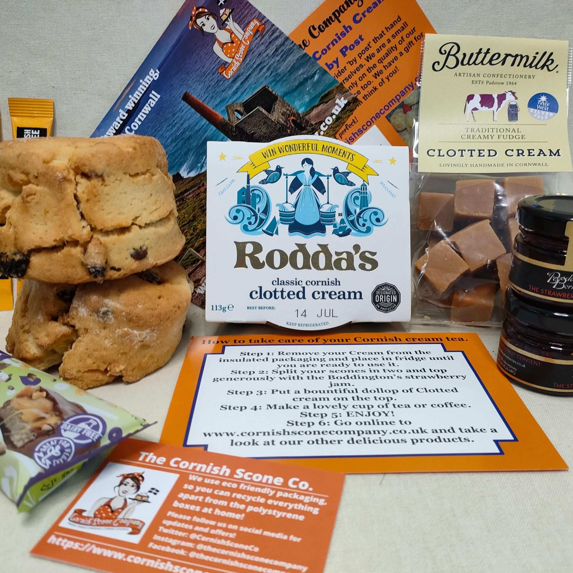 Gluten Free Mixed box - The Cornish Scone Company