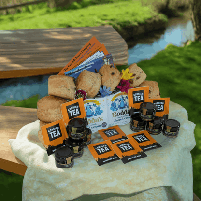 Cream tea for four by post