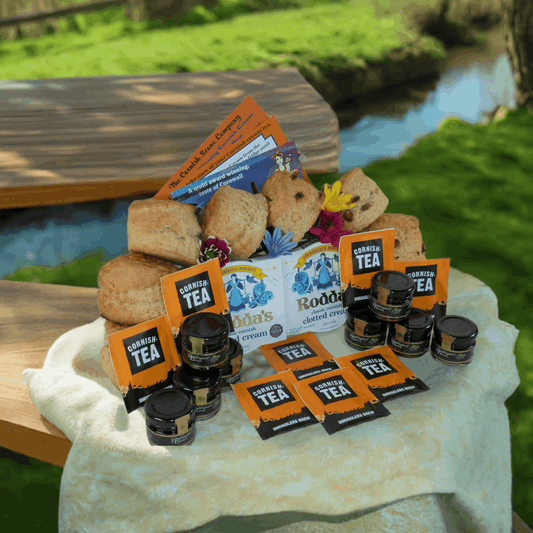 Cream tea for four by post
