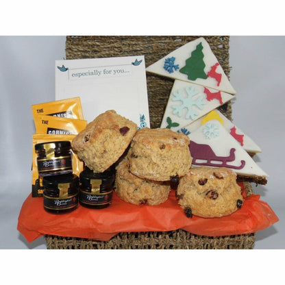 large christmas variety hamper - with our lovely christmas scones