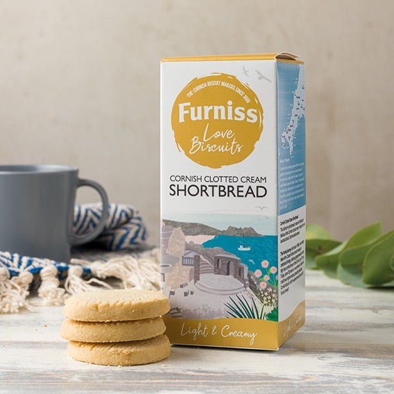 Furniss Clotted Cream Shortbread - 200g - The Cornish Scone Company