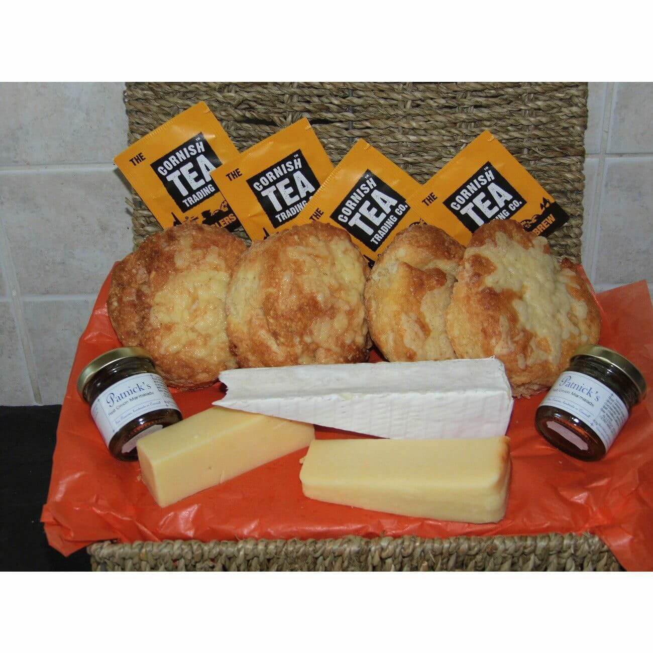 Gluten Free Savoury Afternoon Tea Hamper for Two - The Cornish Scone Company
