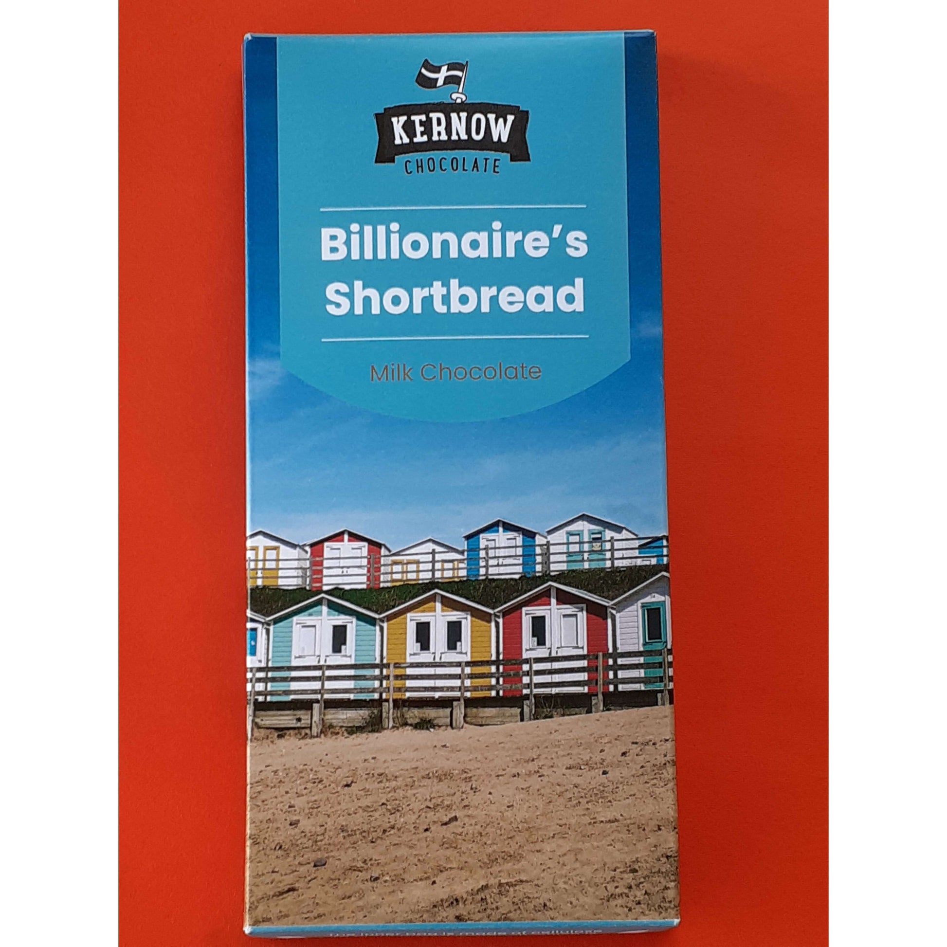 Kernow Billionaire's shortbread chocolate bar (100g) - The Cornish Scone Company