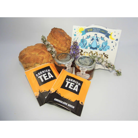 Lavender and Honey Cream Tea for 1 - The Cornish Scone Company