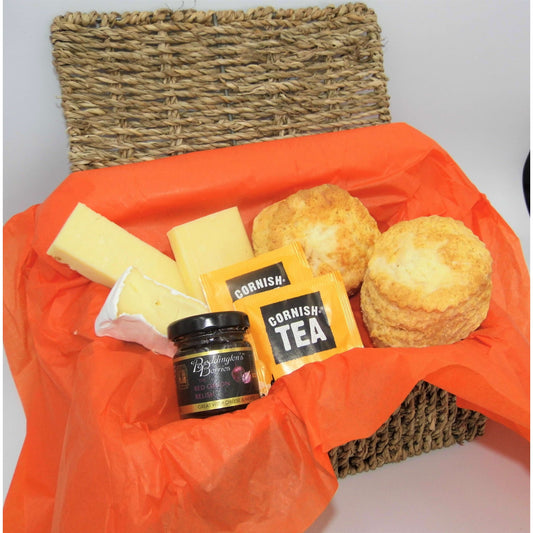 Savoury Cornish Afternoon Tea Hamper for One - The Cornish Scone Company