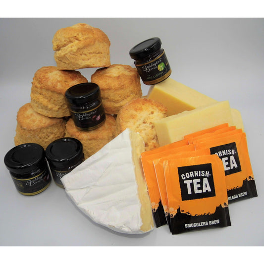 Traditional Savoury Cornish Afternoon Tea For Four - The Cornish Scone Company